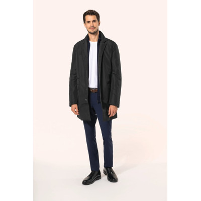 Men's structured trenchcoat